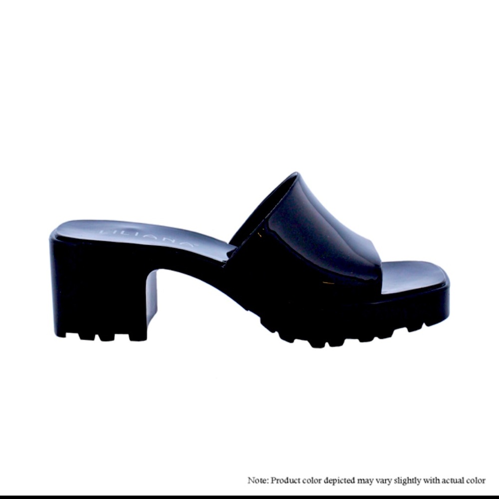 Black Transparent Clog